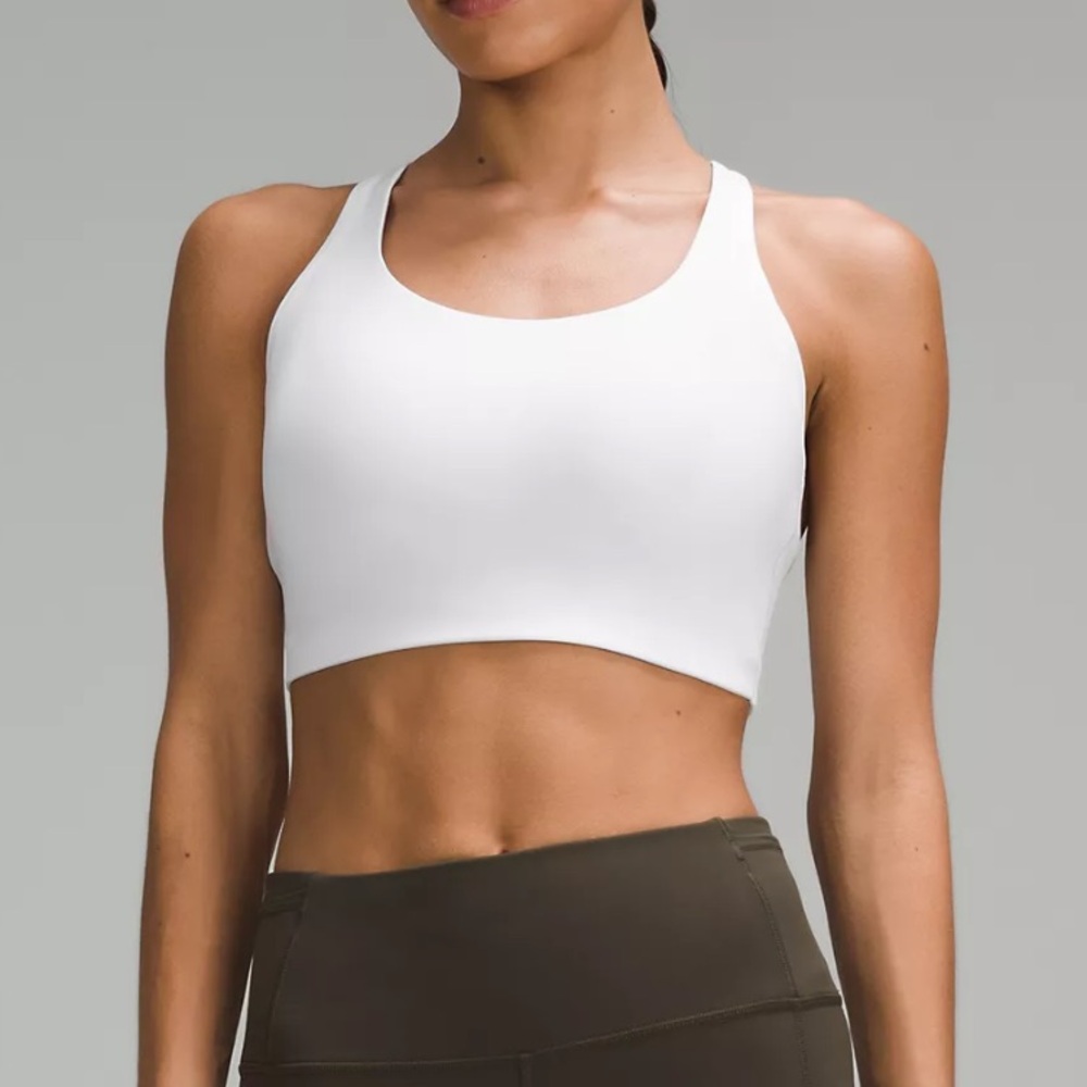 Lululemon Energy Bra High Support (B-G Cups) White